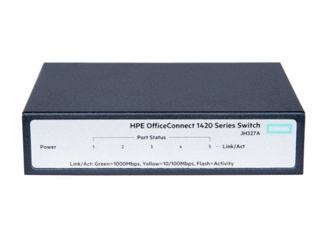 EAN 0889296965961 - HPE OfficeConnect 1420 5G No administrado L2 Gigabit Ethernet (10/100/1000) 1U Gris imagen 1