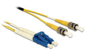 EAN 4043619846917 - DeLOCK 84691 Cable de fibra óptica e InfiniBand 5 m 2x LC 2x ST Amarillo imagen 1
