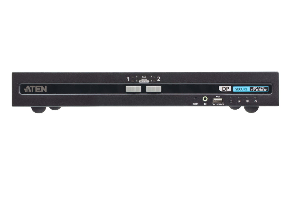 EAN 4710469341502 - ATEN CS1182DP4C interruptor KVM Negro imagen 1