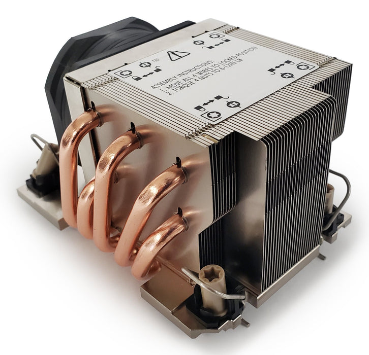 EAN 0859300007840 - Dynatron S5 sistema de refrigeración para ordenador Procesador Refrigerador de aire 6 cm Aluminio, Negro, imagen 2