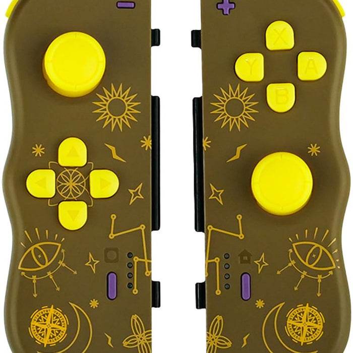 EAN 3760352735384 - Lexip JVASWI00102 mando y volante Marrón, Amarillo Bluetooth Gamepad Analógico/Digital Nintendo Switch, N imagen 2