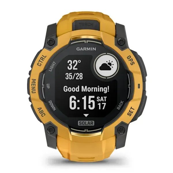 EAN 753759357108 - Garmin Instinct 3 3,05 cm (1.2") 50 mm Digital 176 x 176 Pixeles Pantalla táctil Amarillo, Gris Wifi GPS ( imagen 12