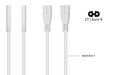 EAN 4066857003171 - Kabelmeister SK0870-W020 cable de transmisión Blanco 2 m C8 acoplador IEC C7 imagen 3