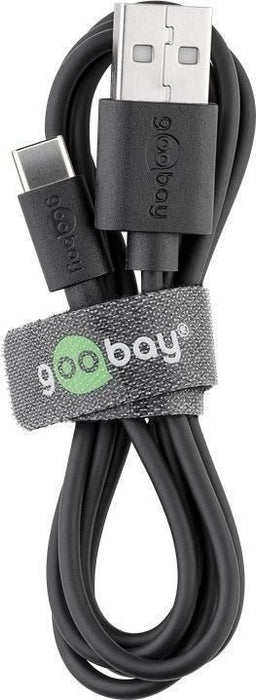 EAN 4040849591181 - Goobay 59118 cable USB USB 2.0 0,5 m USB A USB C 0,48 Gbit/s Negro imagen 4
