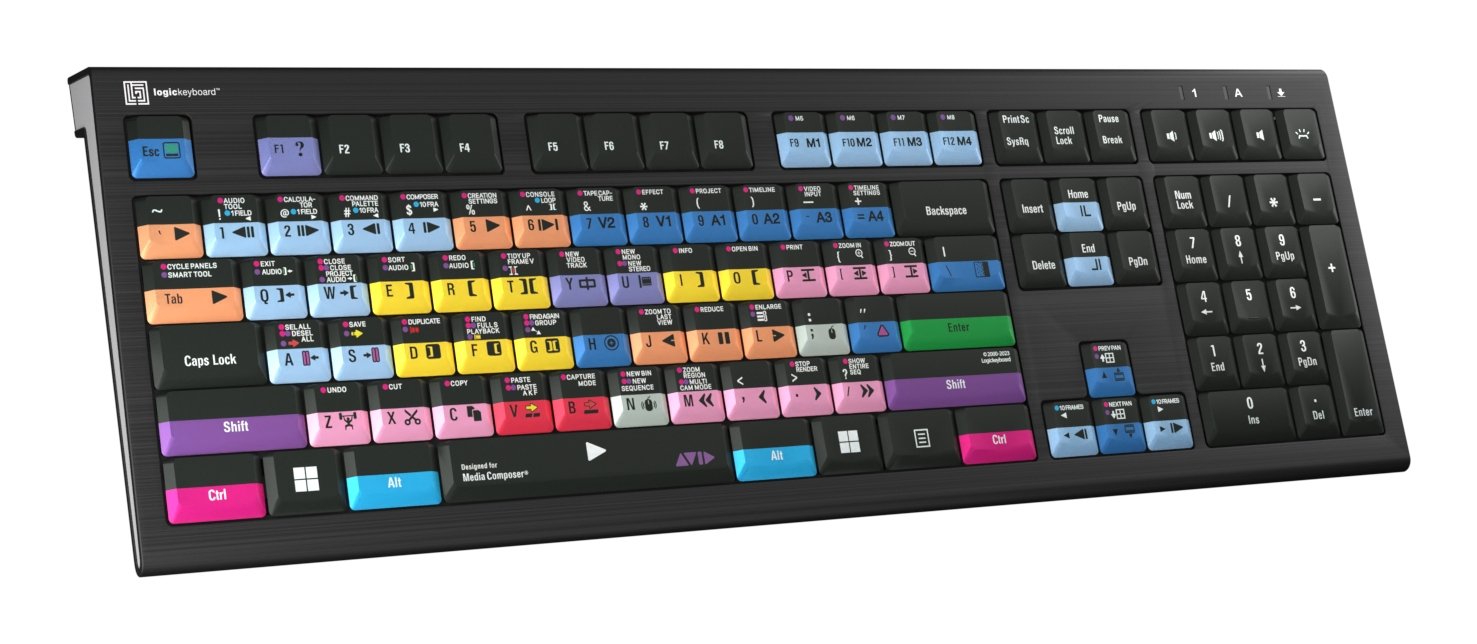 EAN 5707795021535 - Logickeyboard Avid Media Composer Astra 2 Pro UK PC teclado TV USB Inglés del Reino Unido Negro imagen 4