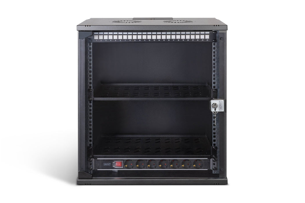 EAN 4016032499664 - Digitus DN-49207-SET armario rack Bastidor de pared Negro imagen 3