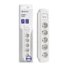 EAN 5901878502762 - Qoltec 50276 base múltiple 1,8 m 5 salidas AC Interior Blanco imagen 1