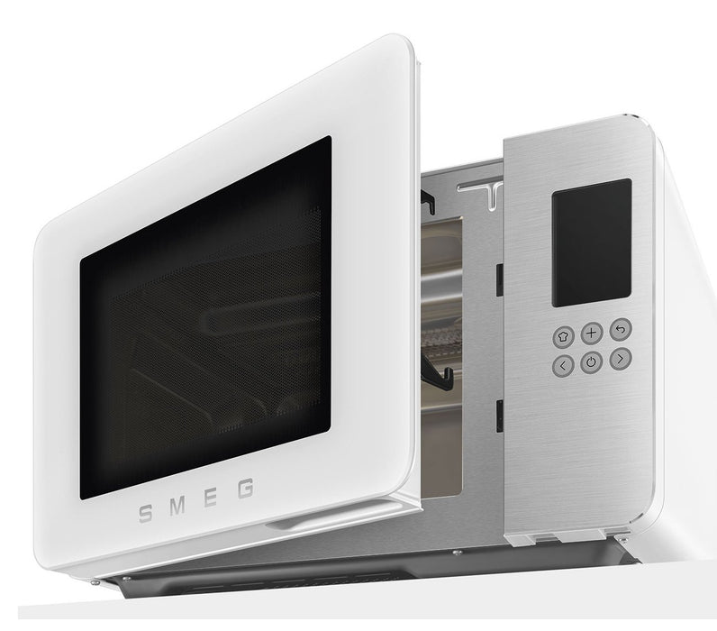 EAN 8017709352622 - Smeg MOC01WHMEU microondas Blanco Microondas con grill Encimera 29 L 1450 W imagen 9