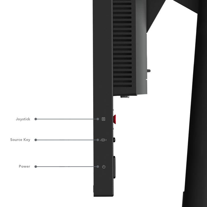 EAN 0197530796128 - Lenovo ThinkVision T24d-30 pantalla para PC 61 cm (24") 1920 x 1200 Pixeles Full HD LED Negro imagen 10