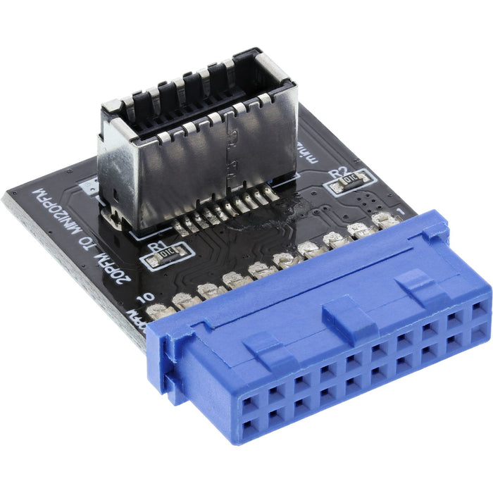 EAN 4043718277421 - InLine 33446B cambiador de género para cable USB 3.1 (Gen.2) USB 3.0 Multicolor imagen 1