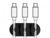 EAN 4043619183470 - DeLOCK 18347 organizador de cables Escritorio/pared Soporte para cables Negro, Blanco 6 pieza(s) imagen 3