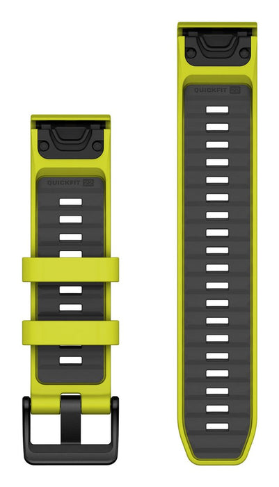 EAN 753759344139 - Garmin QuickFit Grupo de rock Grafito, Amarillo Silicona imagen 2