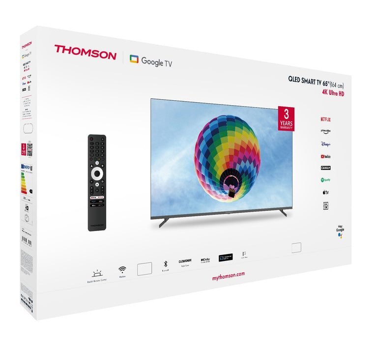 EAN 9120106662894 - Thomson 65QG4S14 Televisor 165,1 cm (65") 4K Ultra HD Smart TV Wifi Gris imagen 9