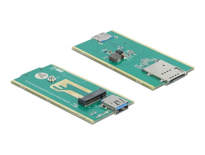 EAN 4043619631728 - DeLOCK 63172 tarjeta y adaptador de interfaz M.2, USB 3.2 Gen 1 (3.1 Gen 1) imagen 2