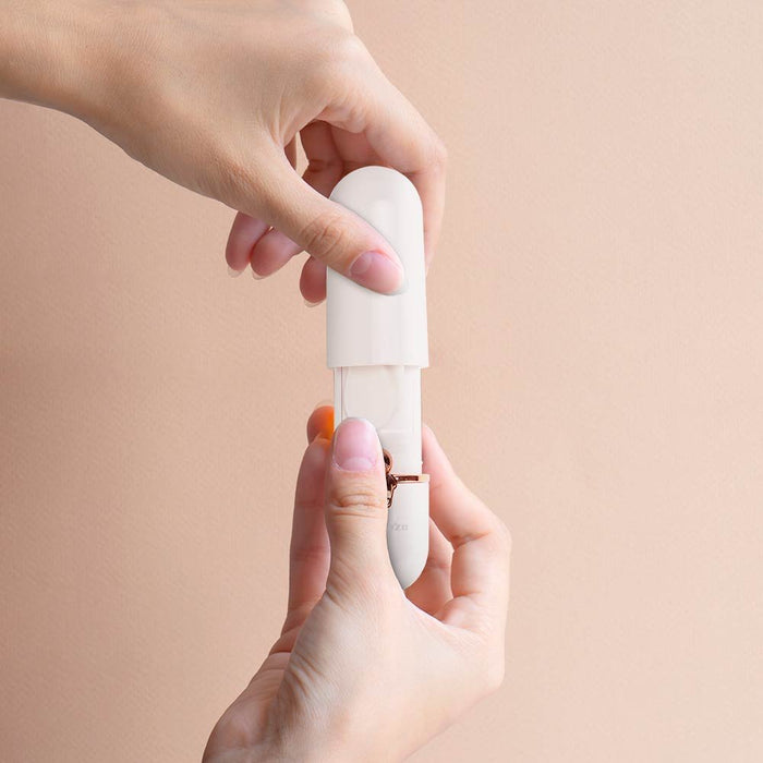 EAN 8435568406360 - Orbegozo HF 2500 ventilador y nebulizador personal de mano Oro, Blanco Ventilador de mano imagen 6