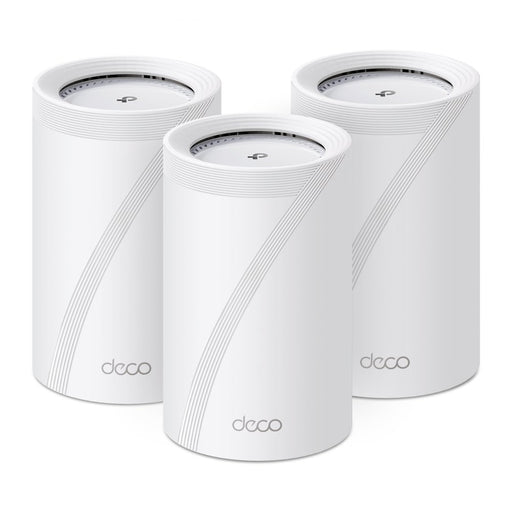 EAN 1210002600354 - TP-Link Deco BE68 (3-pack) Tribanda (2.4 GHz / 5 GHz / 6 GHz) Wi-Fi 7 (802.11be) Blanco Interno imagen 1
