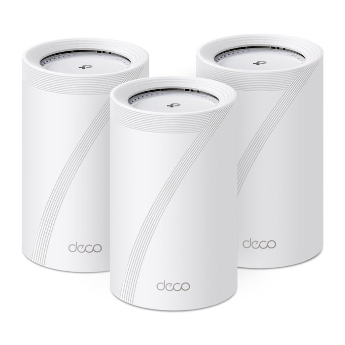 EAN 1210002600354 - TP-Link Deco BE68 (3-pack) Tribanda (2.4 GHz / 5 GHz / 6 GHz) Wi-Fi 7 (802.11be) Blanco Interno imagen 1