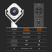 EAN 4712795086720 - j5create JVU368-N cámara web 5 MP 1920 x 1080 Pixeles USB Blanco imagen 12