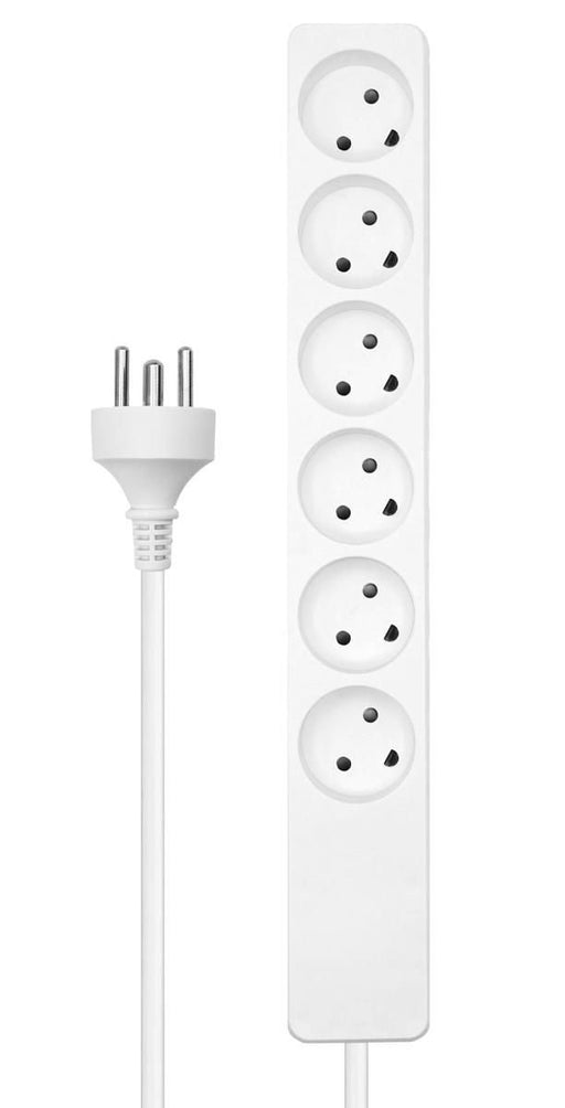 EAN 5715063118641 - Microconnect MC-GRU0610DKW base múltiple 10 m 6 salidas AC Interior Blanco imagen 2
