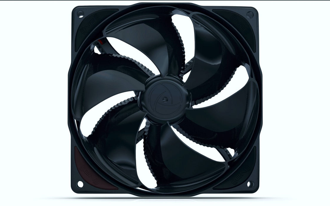 EAN 4250051906516 - Noiseblocker B12-PS-BL Carcasa del ordenador Ventilador 12 cm Negro imagen 1
