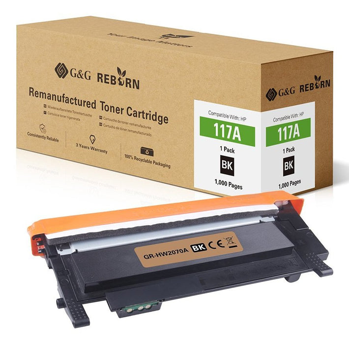 EAN 6942383124246 - G&G 21277 cartucho de tóner 1 pieza(s) Compatible Negro imagen 1