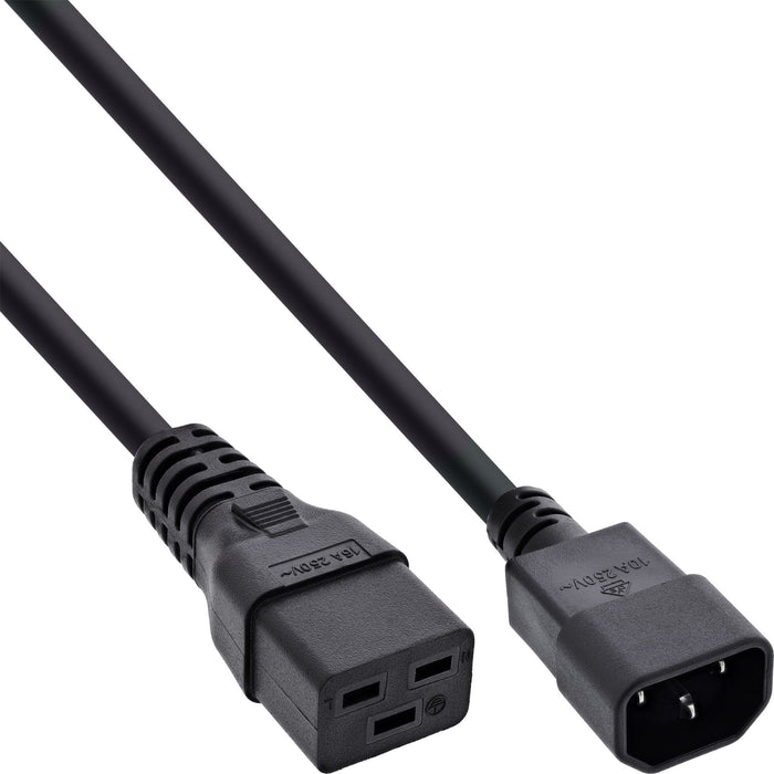 EAN 4043718281596 - InLine 16659I cable de transmisión Negro 0,5 m C14 acoplador C19 acoplador imagen 1