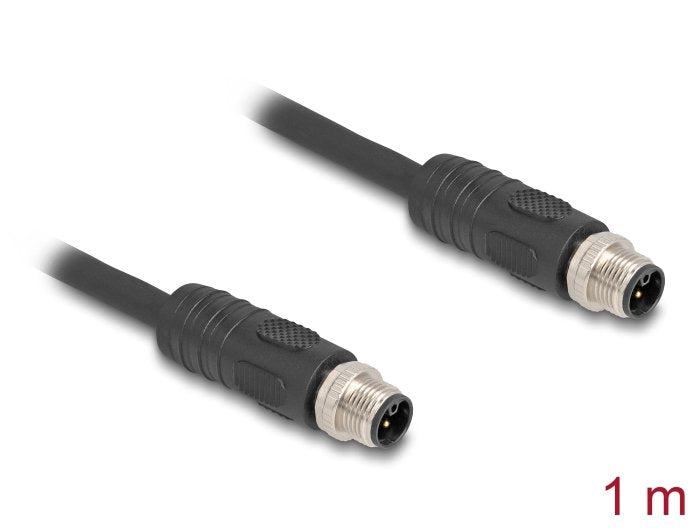 EAN 4043619805174 - DeLOCK 80517 cable para sensor y actuador 5 m RST M12 Negro imagen 3