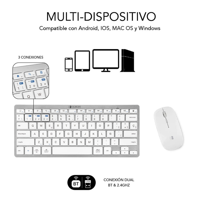 EAN 8436586742164 - SUBBLIM SUBKBC-OCO010 teclado imagen 3