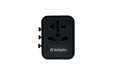 EAN 0023942495444 - Verbatim 49544 adaptador de enchufe eléctrico Universal Negro imagen 4