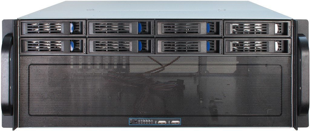 EAN 4260133128620 - Inter-Tech 4U-4408 Estante Negro, Plata imagen 2