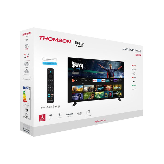 EAN 9120106662979 - Thomson 40FF2S34 Televisor 101,6 cm (40") Full HD Smart TV Wifi Negro imagen 7