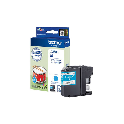 EAN 4977766759670 - Brother LC22UC cartucho de tinta 1 pieza(s) Original Cian imagen 1