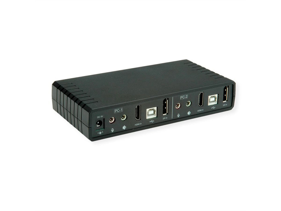 EAN 7630049634794 - ROLINE 14.01.3047 interruptor KVM Negro imagen 5