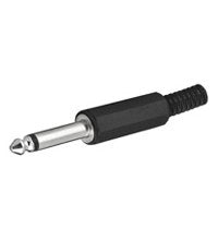 EAN 4040849110221 - Goobay SM 63 K 6.35 mm Negro, Plata imagen 1
