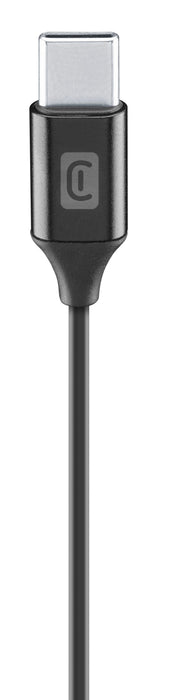 EAN 8018080422386 - Cellularline 8018080422386 Alámbrico Dentro de oído Llamadas/Música USB Tipo C Negro imagen 3