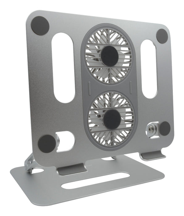 EAN 4040895012692 - RealPower 495562 soporte para ordenador portátil Acero inoxidable 43,2 cm (17") imagen 1
