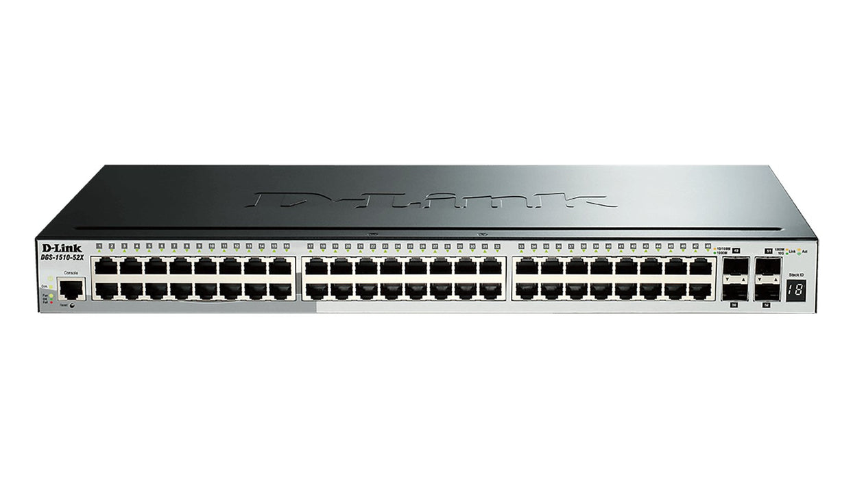 EAN 0790069467912 - D-Link DGS-1510-20/E switch Gestionado L2/L3 Gigabit Ethernet (10/100/1000) 1U Gris imagen 3