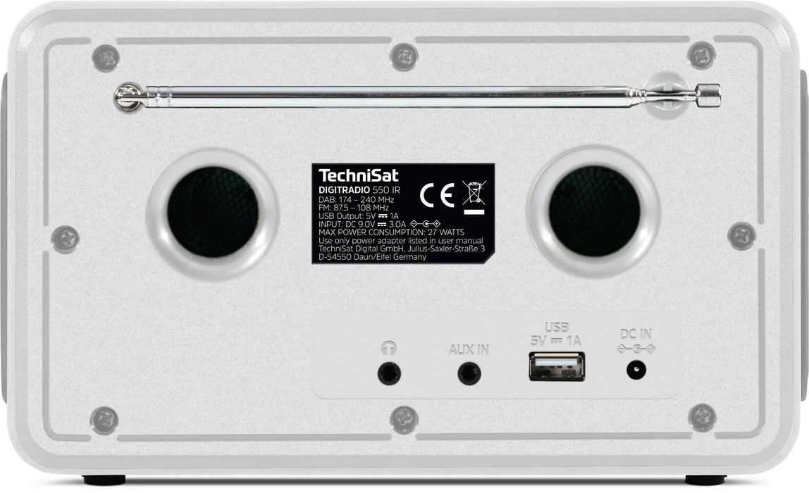 EAN 4019588139954 - TechniSat Digitradio 550 IR Personal Digital Blanco imagen 6