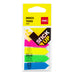 EAN 6921734943347 - Deli EA10602 pestaña autoadhesiva 100 hojas Azul, Verde, Naranja, Rosa, Amarillo imagen 1