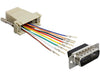 EAN 4043619654321 - DeLOCK 65432 cambiador de género para cable Sub-D 15p RJ45 Negro, Gris, Plata imagen 1