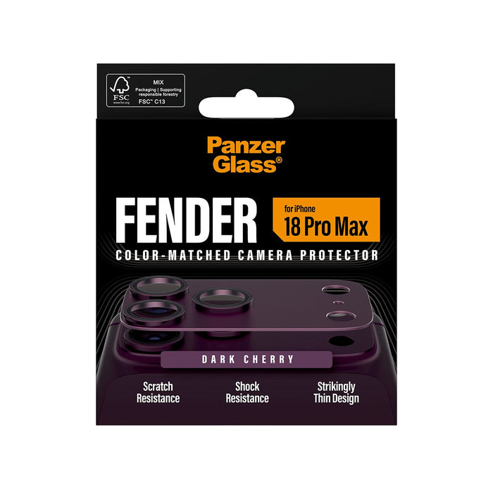 EAN 5715685043727 - PanzerGlass ® Fender Camera Protector Dark Cherry iPhone 2026 Pro Max Protector de pantalla 1 pieza(s) imagen 3