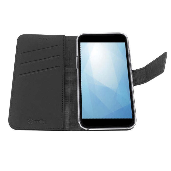 EAN 8021735193876 - Celly Wally funda para teléfono móvil 16,5 cm (6.5") Funda cartera Negro imagen 3