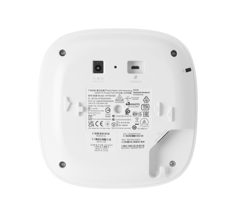 EAN 0190017445397 - HPE Aruba Networking Networking Instant On Indoor Access Point 2x2 Wi-Fi 6 (RW) AP22 imagen 3