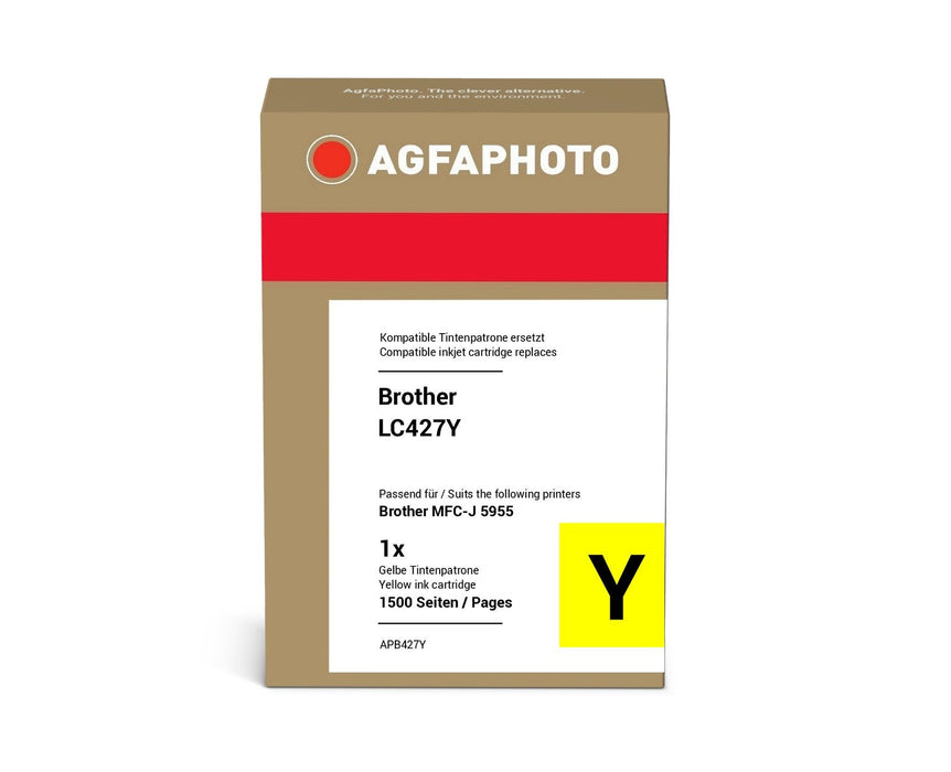EAN 4250164921161 - AgfaPhoto Nicht kategorisiert cartucho de tinta 1 pieza(s) Compatible Rendimiento estándar Amarillo imagen 2