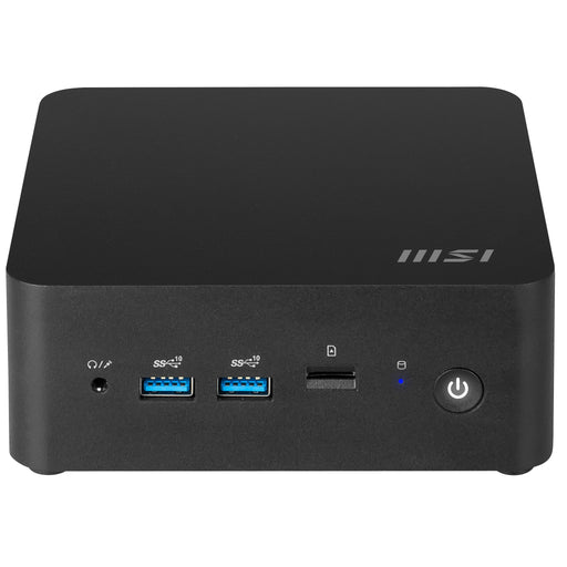 EAN 4711377270472 - MSI Cubi NUC 13MQG-065BEU 0.84L sized PC Negro i7-1365U Intel® SoC imagen 1