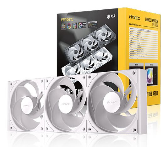 EAN 761345400497 - Antec C120R ARGB White_3PK Carcasa del ordenador Ventilador 12 cm Blanco 3 pieza(s) imagen 11