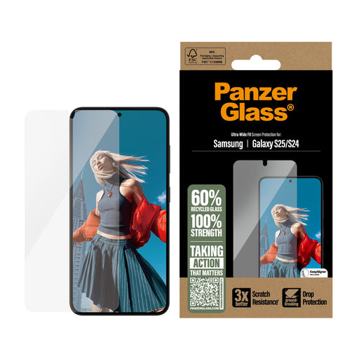 EAN 5715685017278 - PanzerGlass ® Screen Protector Samsung Galaxy S25 | S24 | Ultra-Wide Fit Protector de pantalla 1 pieza(s) imagen 2