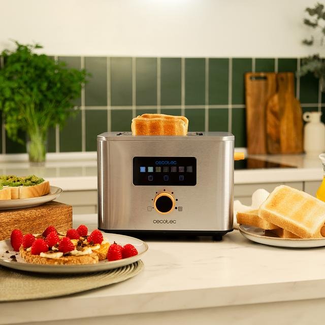 EAN 8435484048439 - Cecotec 04843 tostadora 7 2 rebanada(s) 950 W Acero inoxidable imagen 10