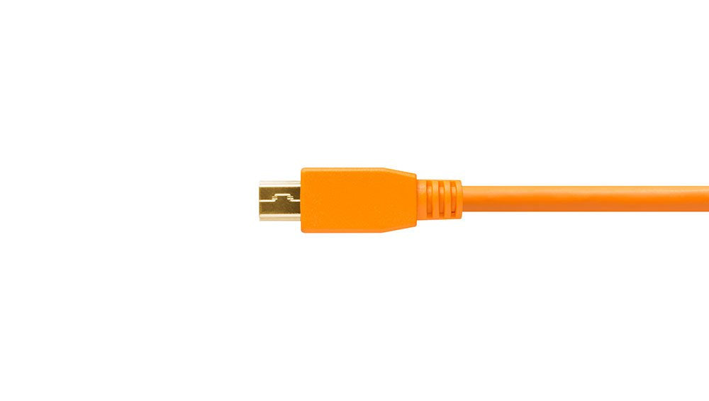 EAN 0858977002950 - Tether Tools CU5451 cable USB USB 2.0 4,6 m USB A Mini-USB B Naranja imagen 3