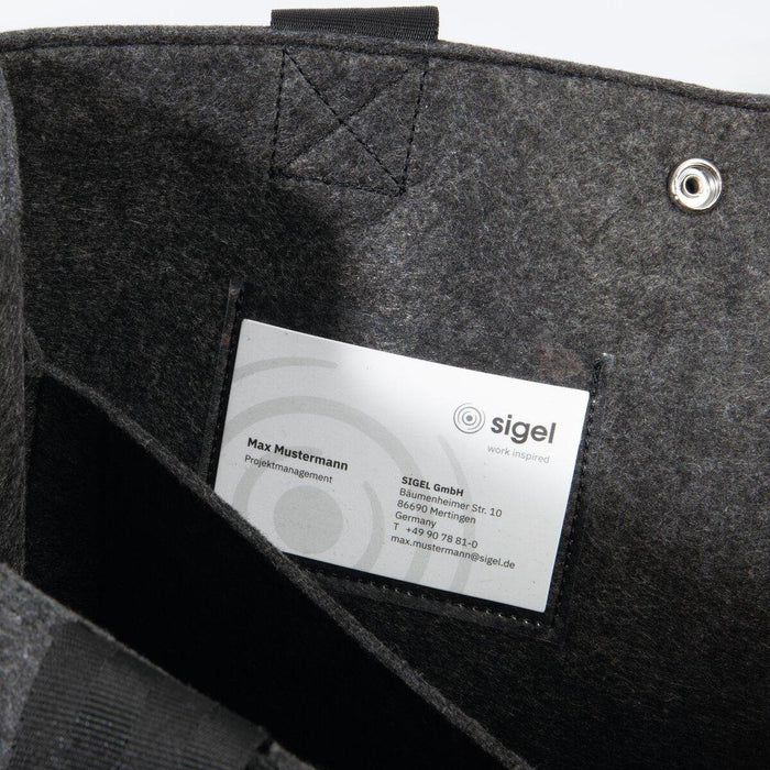 EAN 4004360769405 - Sigel BA432 bolso y bandolera Fieltro PET, Tereftalato de polietileno (PET) Gris Niño/niña Bolsa de hombr imagen 5